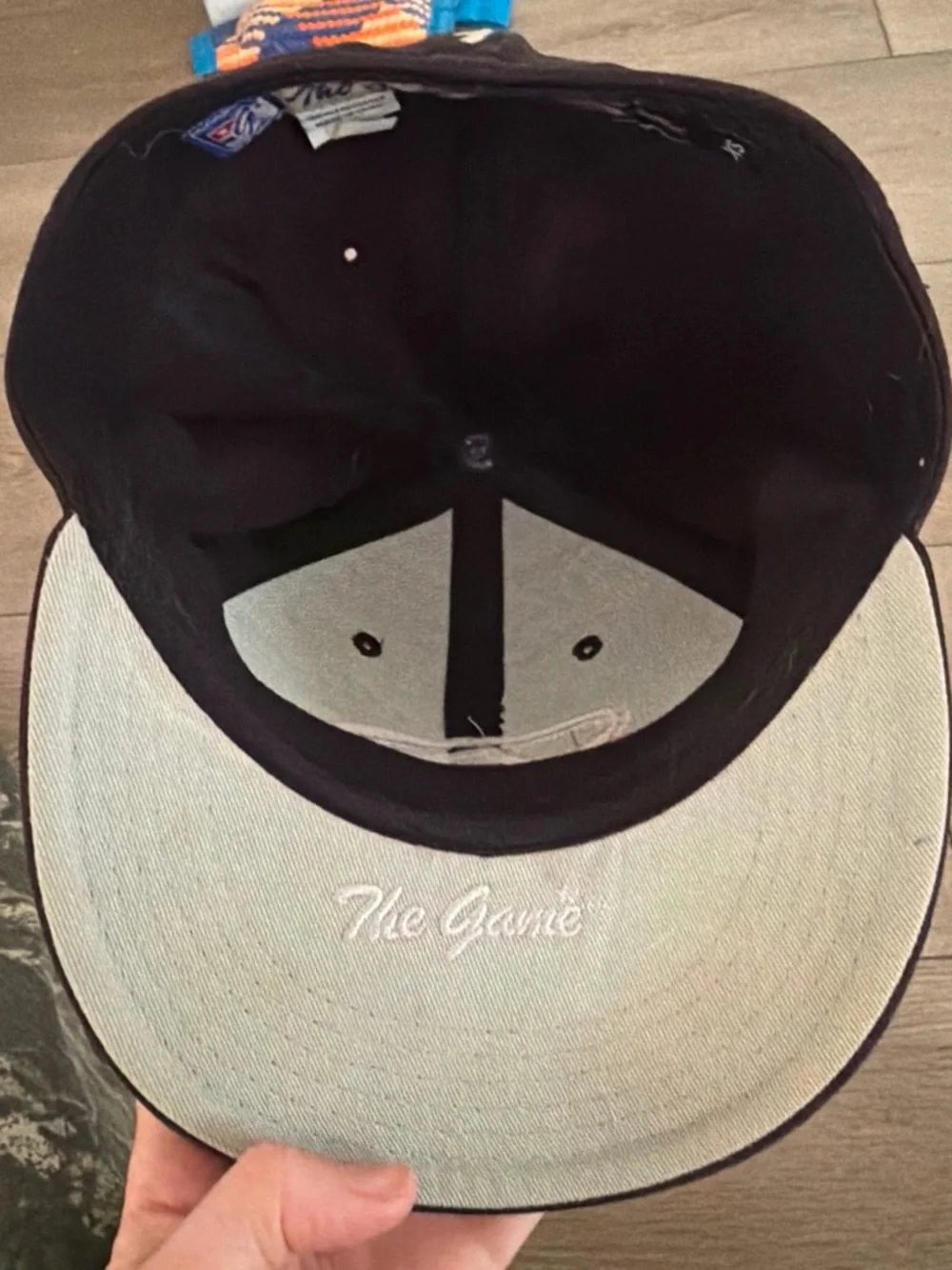 The Game Black & Gray Vintage-Style Cap